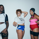 Chromat models in its “Saturation” line, plus anti-thigh-chafing Bandelettes.